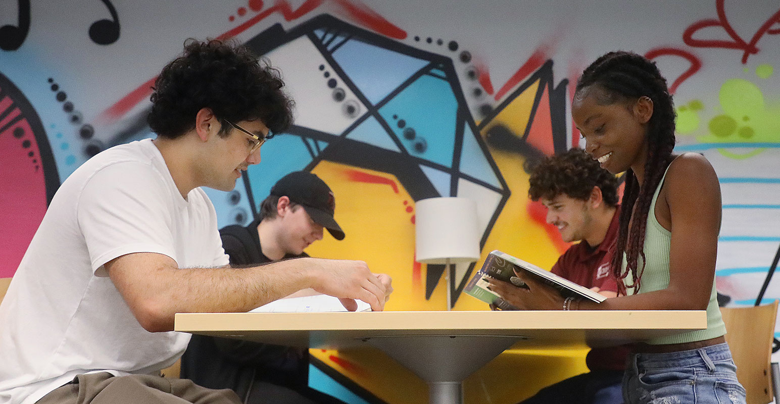 Students at Desk