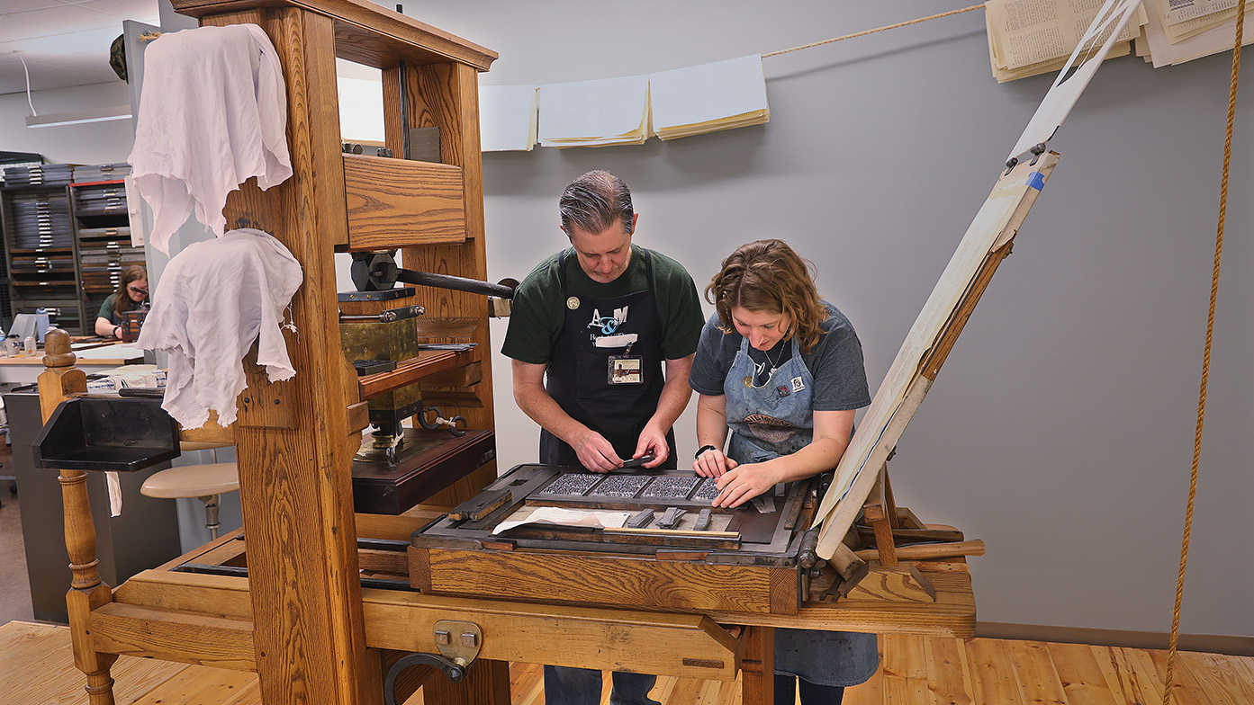 Workshop at Historic Press