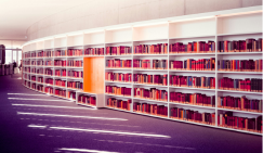 library shelf