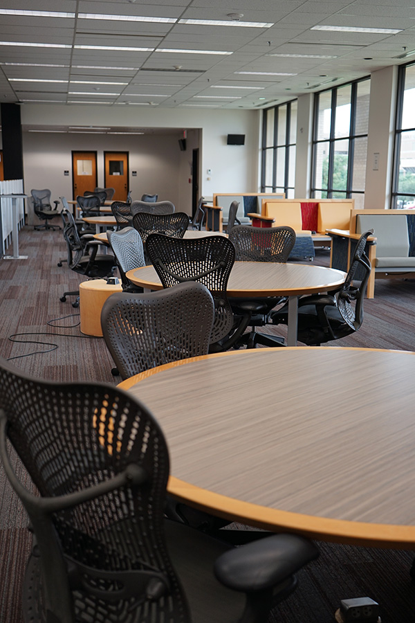 quiet study space