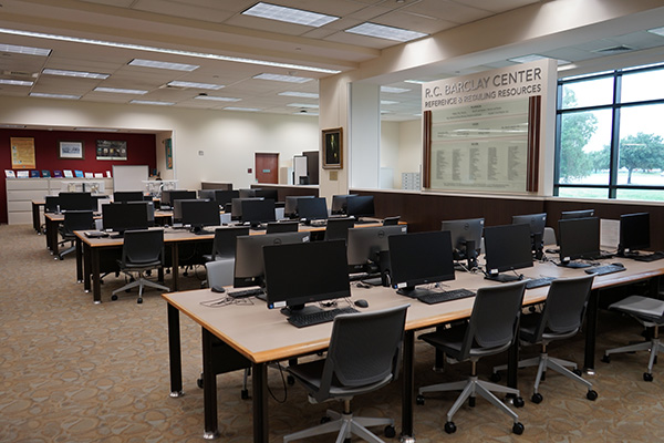 west campus OAL computer lab